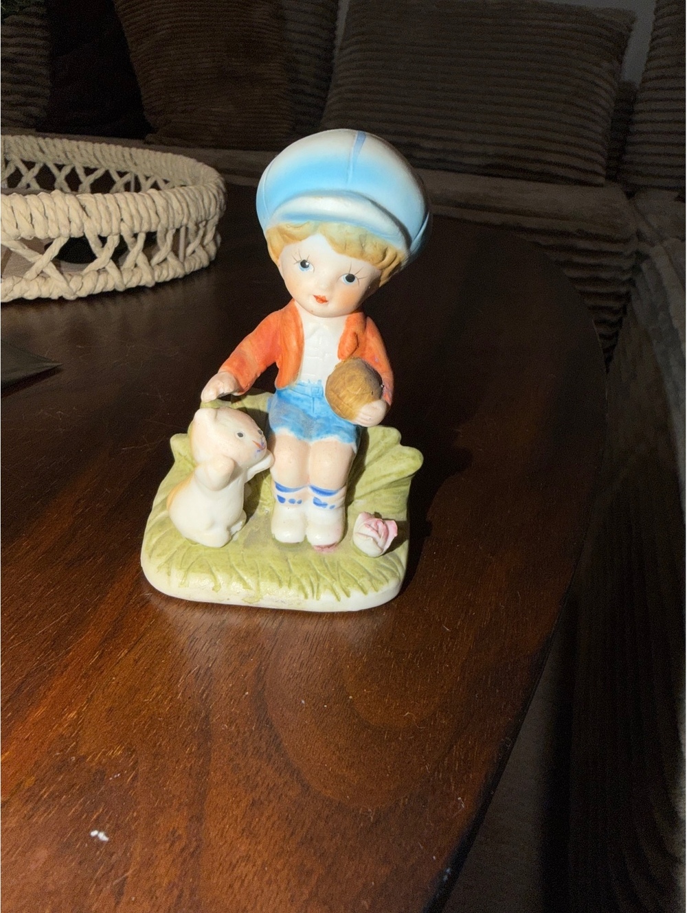 Boy Figurine with Lamb